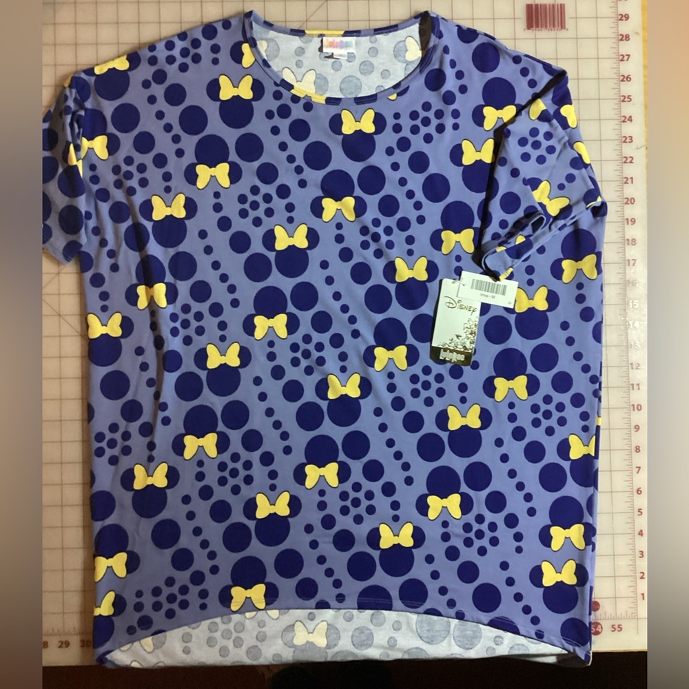 LuLaRoe Irma Disney collection top Medium